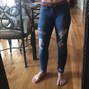 Hollister distressed jeans